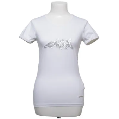 T-shirt (White) from Equiline Elastane, Polyamide
