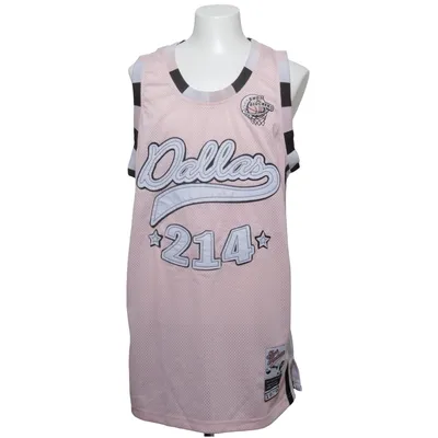 Baskettrøje (Pink, Hvid, Sort) fra Raw Blue Polyester