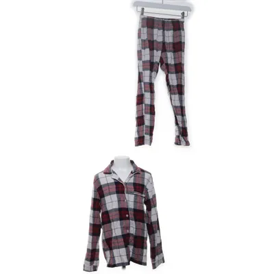 Pyjama (Rood, Wit, Zwart) van Lindex Katoen