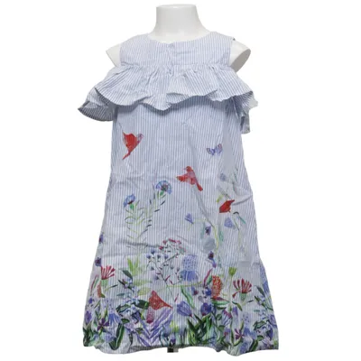 Robe (Bleu, Multicolore) de Michelle Morin x H&M Coton
