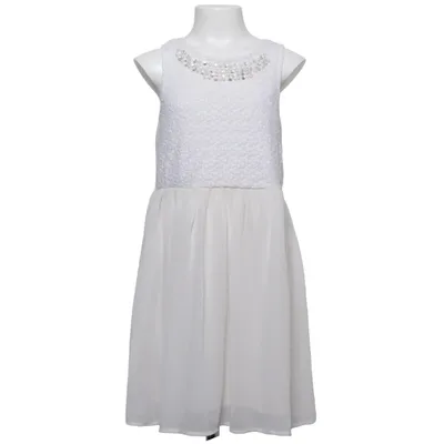 Bloemenmeisjes jurk (Wit) van YD Polyester