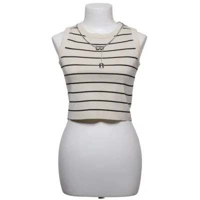 Tanktop (Beige, Zwart) van Azara Polyamide, Viscose