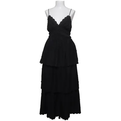 Maxi dress (Black) from Self-Portrait Cotton, Polyester