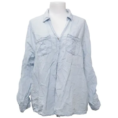 Chemise (Bleu) de Zizzi Lyocell