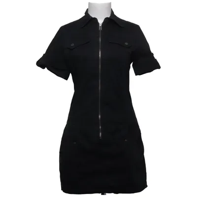 Robe en jean (Noir) de Beat Wear Coton, Élasthane