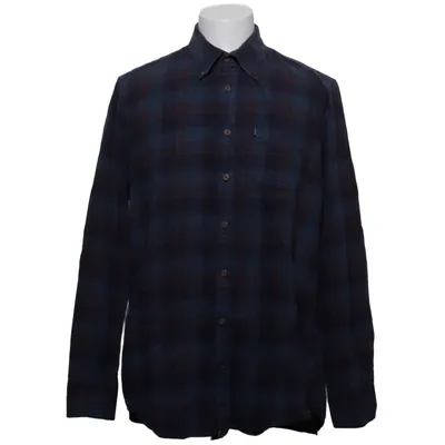 Chemise en flanelle (Bleu, Marron) de Park Lane Coton