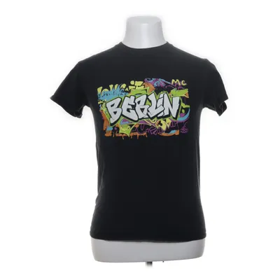 T-shirt (Zwart, Meerkleurig) van Gildan Katoen