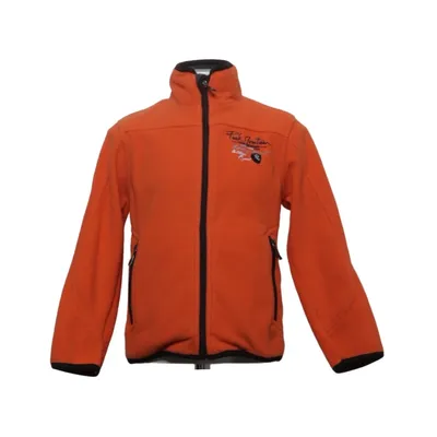Fleece jacket (Orange) from Peak Mountain Polyester