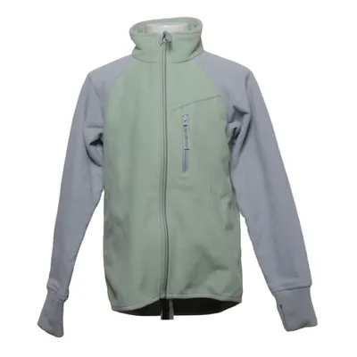 Fleece jacket (Green, Gray) from Polarn O. Pyret Polyester
