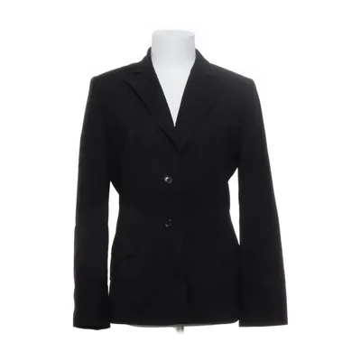 Blazer (Black) from Ann Taylor Loft Acetate, Wool