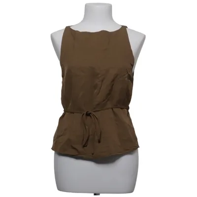 Tanktop  (Brun) fra Mango Bomuld, Linned, Viscose
