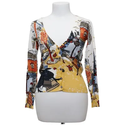 Cardigan (Blanc, Multicolore) de J & R Coton, Polyester