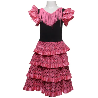 Déguisement (Rose, Noir) Coton, Polyamide, Polyester