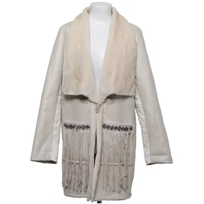 Shearling jas (Beige) van Lo-ika Polyester