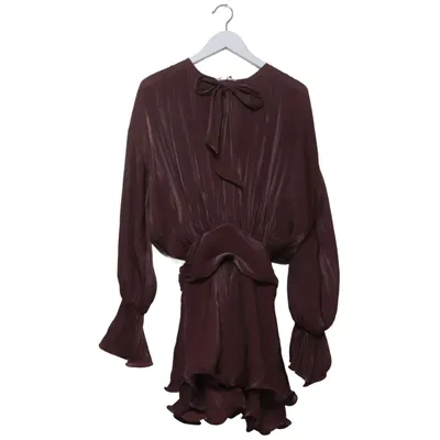 Klänning (Gathered Waist Ruffle Mini Dress) från NA-KD Polyester