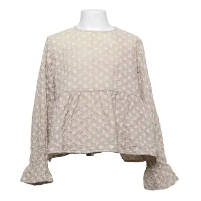 Blus (Beige, Vit) från Daily Brat Bomull