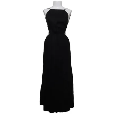 Robe longue (Noir) de Glassons Coton, Lin