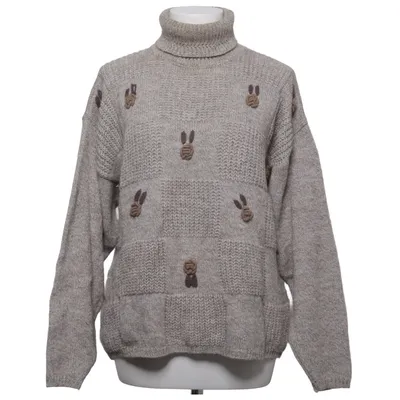 Turtleneck (Beige) fra Anne Bruse Akryl, Alpacauld