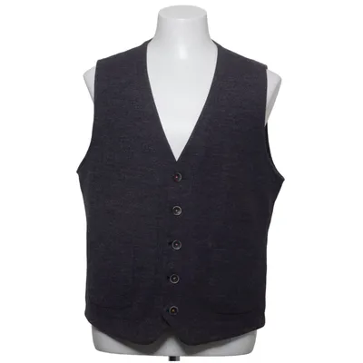 Suit vest (Blue) from Calamar Cotton, Polyester