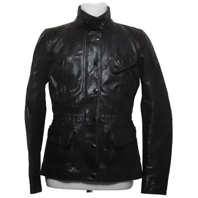 Veste en cuir (Marron) de Matchless Cuir, Viscose