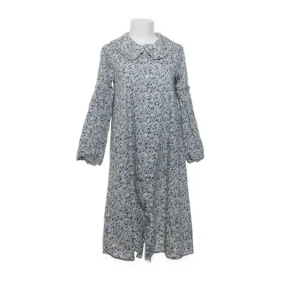 Jurk (Wit, Blauw, Meerkleurig) van Selected Femme Katoen