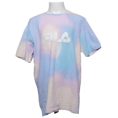 T-shirt (Blauw, Roze, Geel) van Fila Katoen