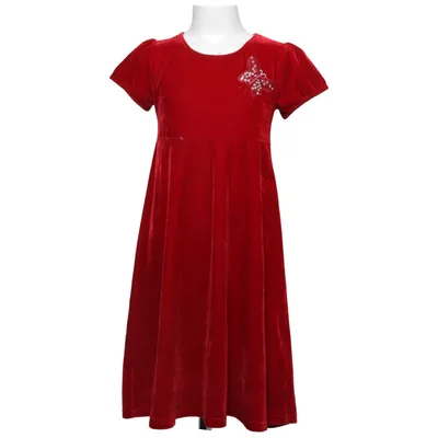 Weihnachtsbekleidung (Rot) von Kids by Lindex Elasthan, Polyester