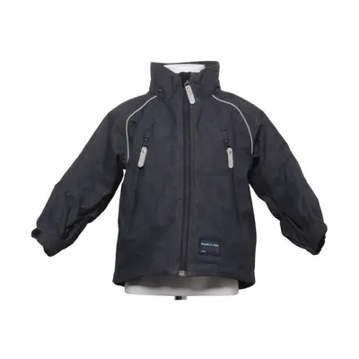 Allvädersjacka (Grå) från Polarn O. Pyret Polyamid, Polyester