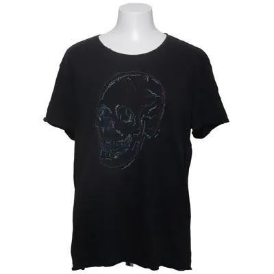 T-shirt (Zwart) van John Varvatos Katoen