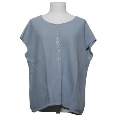 Haut (Bleu) de Mona Coton, Fibre métallique