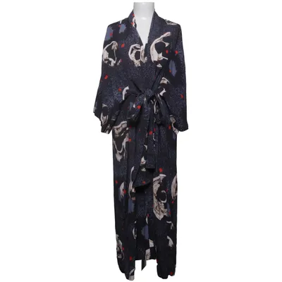 Maxi dress (Black, Multicolored) from Henrik Vibskov Viscose