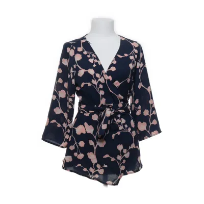 Wikkeltop (Blauw, Roze) van Ml Katoen, Elastaan, Polyester