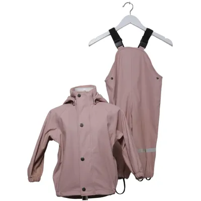 Rainwear (Pink) from Kuling Polyester, Polyurethane