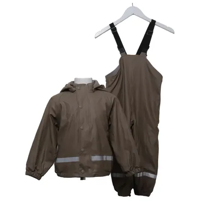 Rainwear (Brown) from Strøva Polyester, Polyurethane