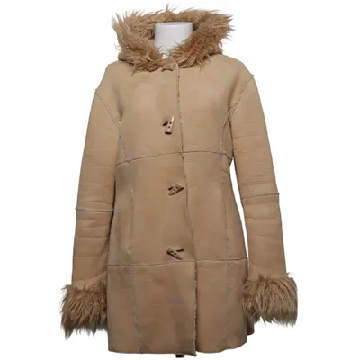 Shearlingjacka (Beige) från PTA Polyester