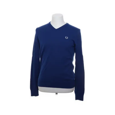 Pullover (Blå) från Fred Perry Bomull, Ull