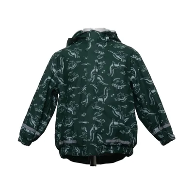 Rain jacket (Green) from Kiki & Koko Polyester, Polyurethane