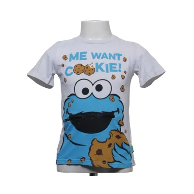 T-shirt (Cookie Monster) fra Sesame Street Bomuld