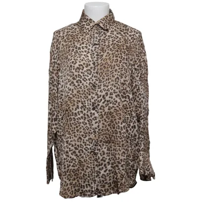 Blouse (Brown, Black) from Zara Home Viscose