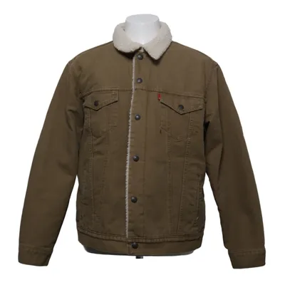 Fodrad jeansjacka (Brun) från Levi's Premium Bomull