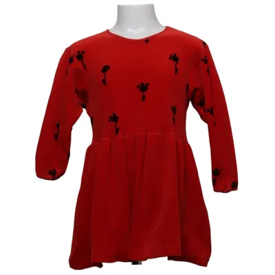 Robe (Rouge, Noir) de Jazzo Coton, Polyamide