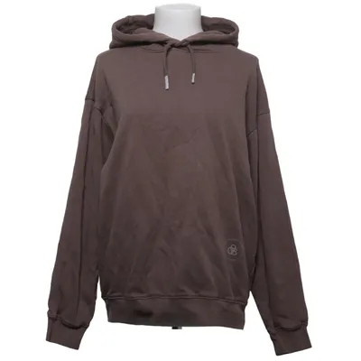 Capuchon sweater (Bruin) van Oleana Organisch katoen, Gerecycled polyester