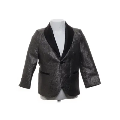 Blazer (Sort, Guld) fra H&M Polyester, Bomuld