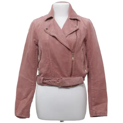 Bikerjack (Roze) van Colloseum Katoen, Polyester