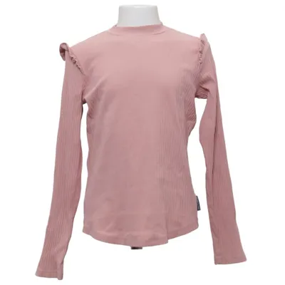 Long sleeve T-shirt (Pink) from Polarn O. Pyret Elastane, Organic cotton