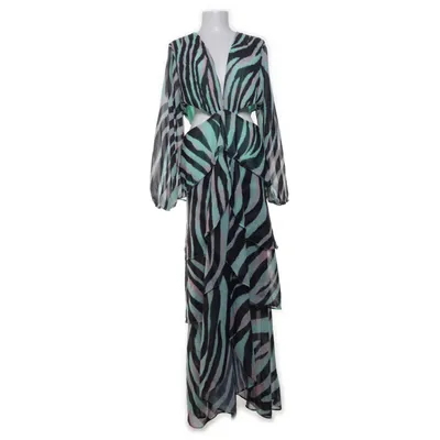Maxi jurk (Zwart, Blauw, Roze, Meerkleurig) van Boohoo Polyester