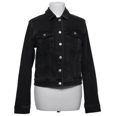 Spijkerjas (Grijs) van New Look Denim Katoen, Elastaan