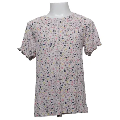Haut (Blanc, Multicolore) de Polarn O. Pyret Élasthane, Viscose