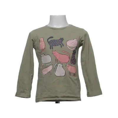 Long sleeve T-shirt (Green, Multicolored) from Lindex Kids Cotton