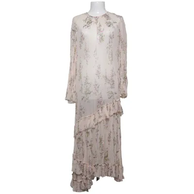 Maxi jurk (Beige, Meerkleurig) van Reiss Viscose